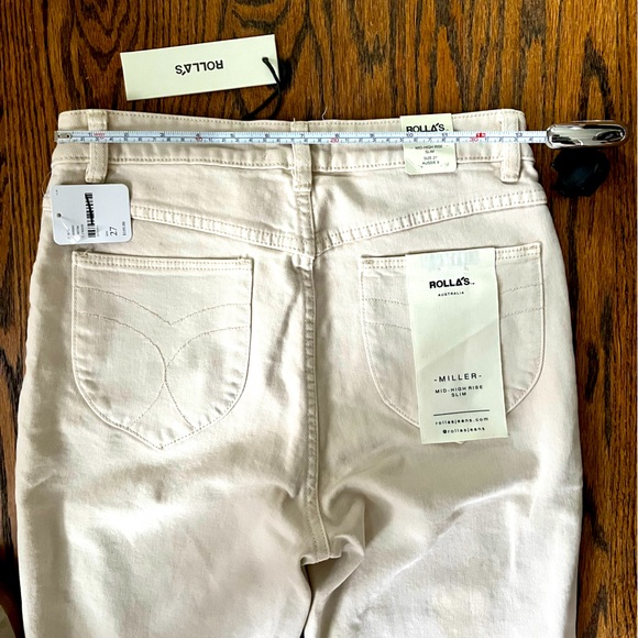 Rolla’s Miller Vanilla Worn Jean 27 - Picture 4 of 10